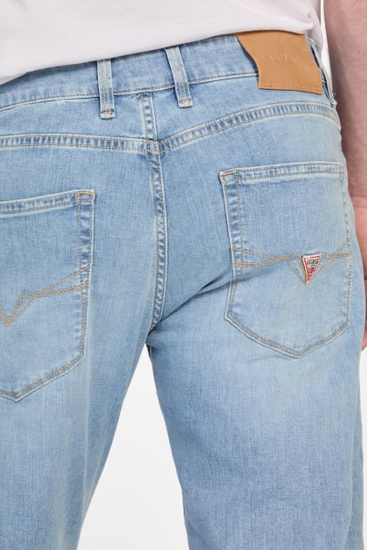 GUESS® Eco Angels Slim-Fit Straight Jeans