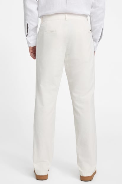 Guess M5gb01wh782 Slim Fit Chino Pants White 34 / 32 Man