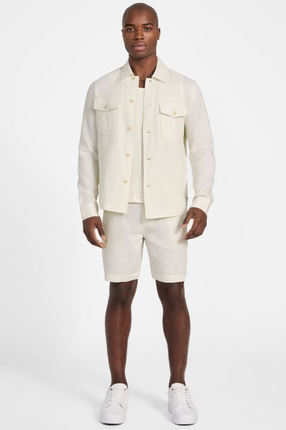 GUESS® Eco Fletcher Linen Shorts