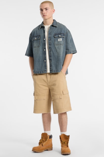 GUESS® GUESS Originals Boxy Denim Shirt