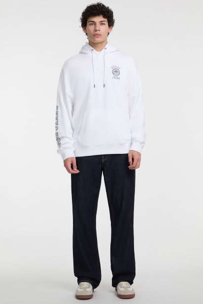 GUESS® Hooded Logo Sweater