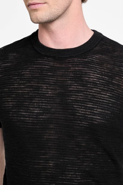 GUESS® Eco Goodwin Stitched Sweater Tee