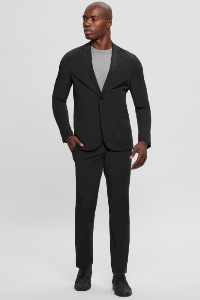 mens fitted dress shirt size chart Charcoal Italian Dress Pant Classic Fit Pleated Super 150's