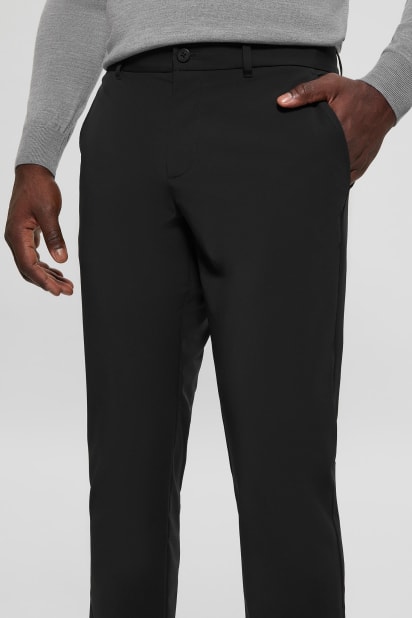 slim fit dress slacks SLIM-Fit Dress Pants for Tall Women in Black main image 0