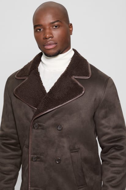 GUESS® Max Sherpa Coat