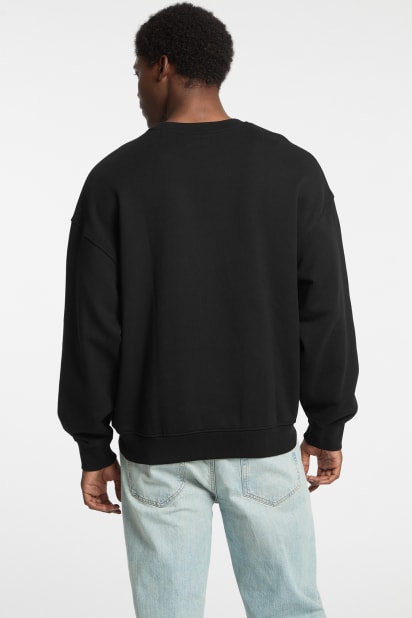 GUESS® Fleece Logo Sweater