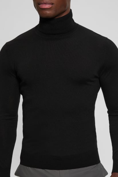 GUESS® Fred Wool Turtleneck Sweater