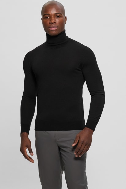 GUESS® Fred Wool Turtleneck Sweater