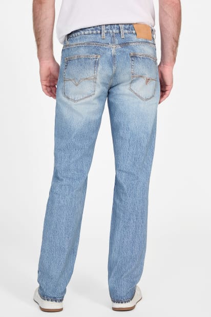 GUESS® Eco Angels Slim-Fit Straight Jeans