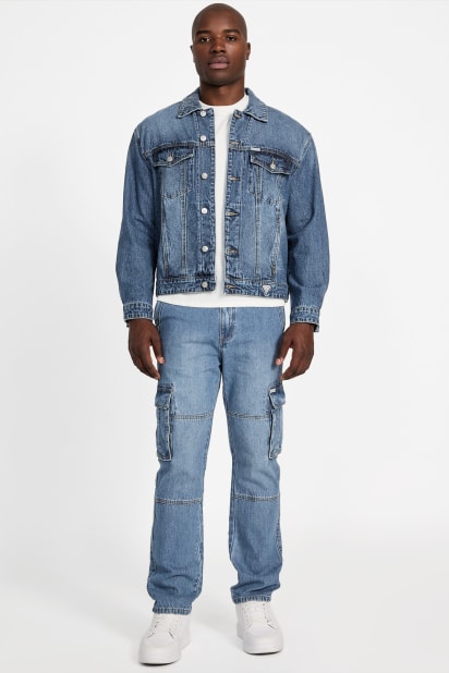 GUESS® Relaxed Denim Trucker Jacket