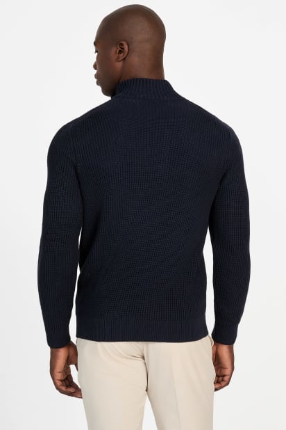 GUESS® Eco Headley Half-Zip Sweater
