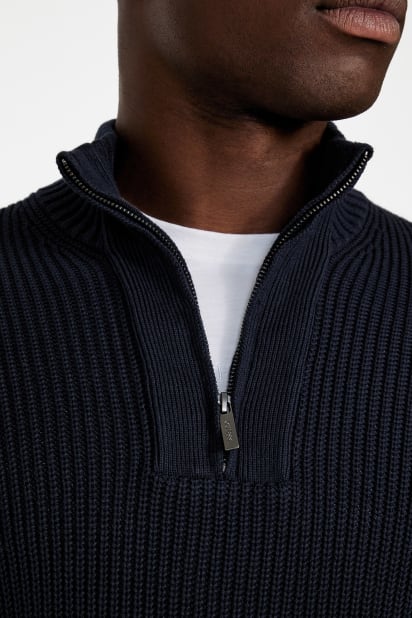 GUESS® Eco Headley Half-Zip Sweater