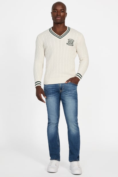 GUESS® Eco Hewie Cable-Knit Sweater