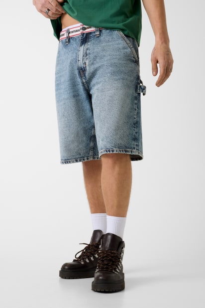 GUESS® Carpenter denim shorts Hysteric Glamour
