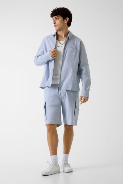 GUESS® Zipped shirt