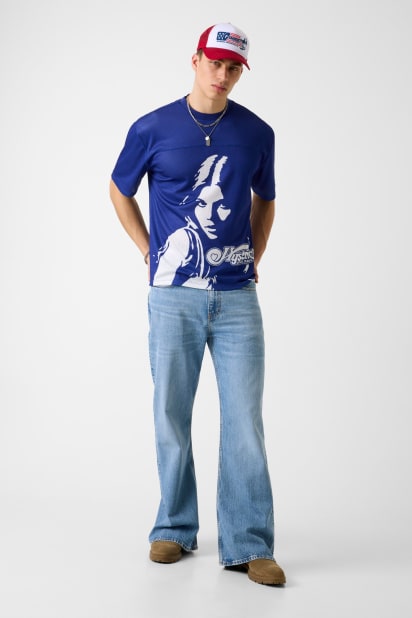 GUESS® Mesh t-shirt Hysteric Glamour