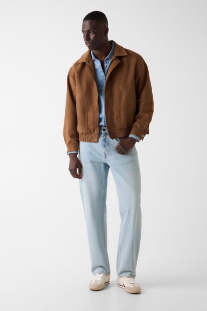 GUESS® Faux-suede jacket