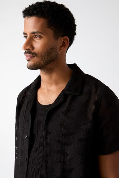 GUESS® Openwork shirt