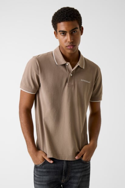 GUESS® Embroidered Logo Polo
