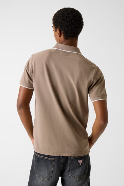 GUESS® Embroidered Logo Polo