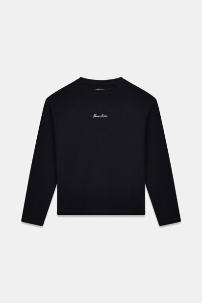 GUESS® Boxy fit knit t-shirt