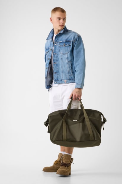 GUESS® Nylon duffle bag