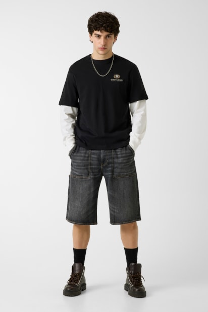 GUESS® Printed logo t-shirt