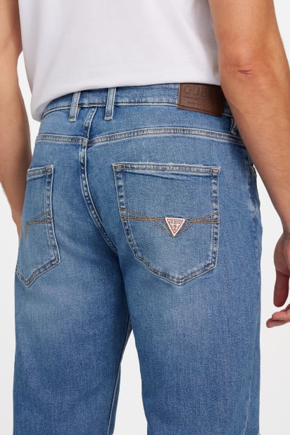 GUESS® Eco Mason Destroyed Regular-Fit Straight Jeans