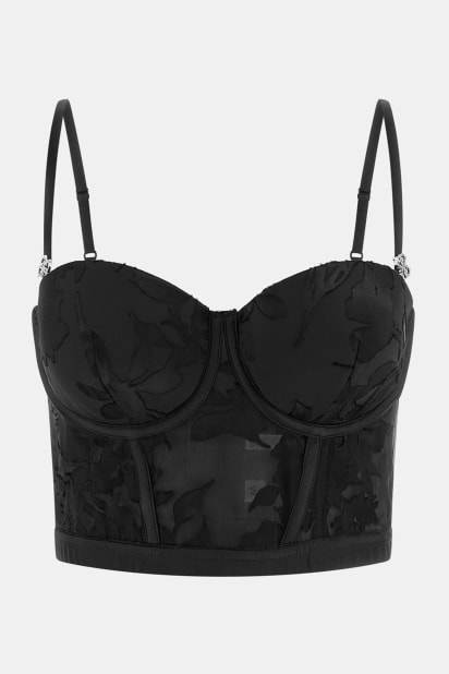GUESS® Mara Padded Lace Bustier