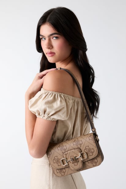 ボディセンス4g×3個 GUESS® Janie 4G logo crossbody bag