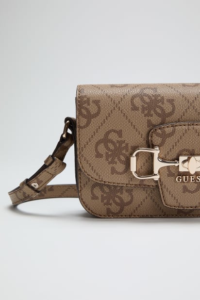 GUESS® Janie 4G logo crossbody bag