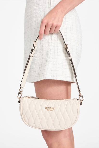 GUESS® Valla Mini Top-Zip Shoulder Bag
