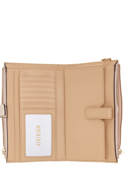 GUESS® Laurel Quattro G Double-Zip Organizer