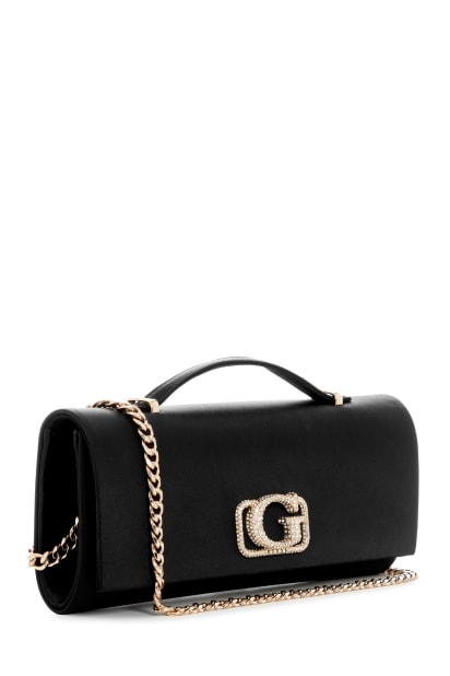 【ブラック(BLA)】GUESS ハンドバッグ (W)CILIAN Top Handle Flap GUESS - 【ブラック(BLA)】GUESS ハンドバッグ (W)CILIAN Top Handle