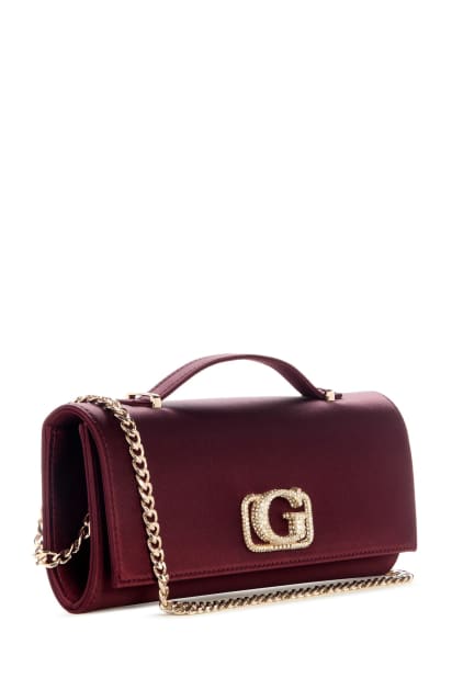 GUESS® Zalina Satin Top-Handle Clutch