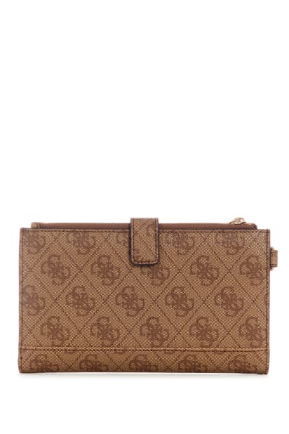 中国第三套紙幣【貳角】100枚ケース入りJ402 GUESS® Laurel Quattro G Double-Zip Organizer