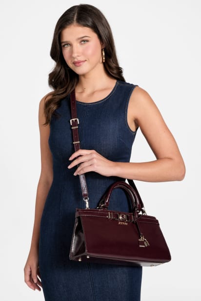 GUESS® Cirene Pleather Satchel Bag