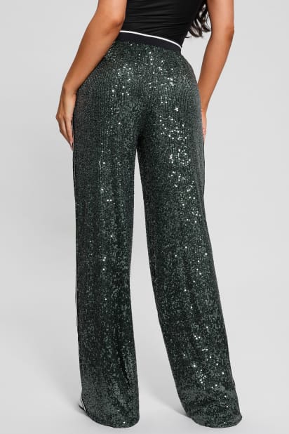 GUESS® Mini Sequins Long Straight Pants