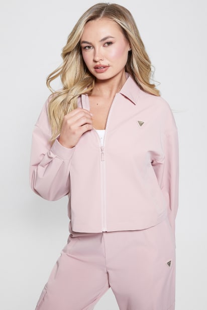 ※※na※※Aurelie. GUESS® Eco Aurélie Zip-Up Jacket