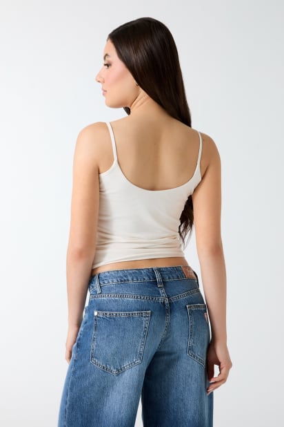 GUESS® Ortensia Rhinestone Logo Tank