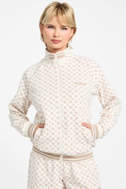 GUESS® Eco Aggie Full-Zip Sweatshirt