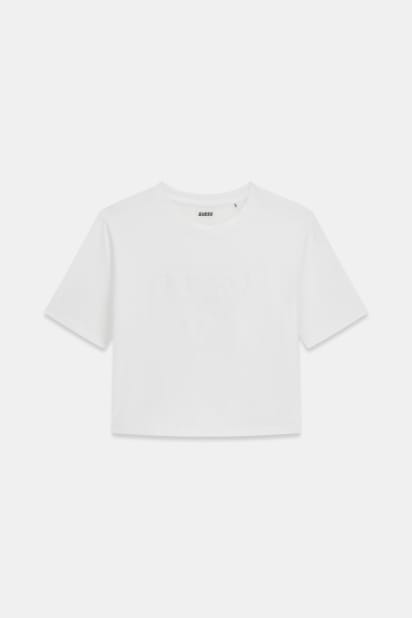 GUESS® Boxy logo t-shirt