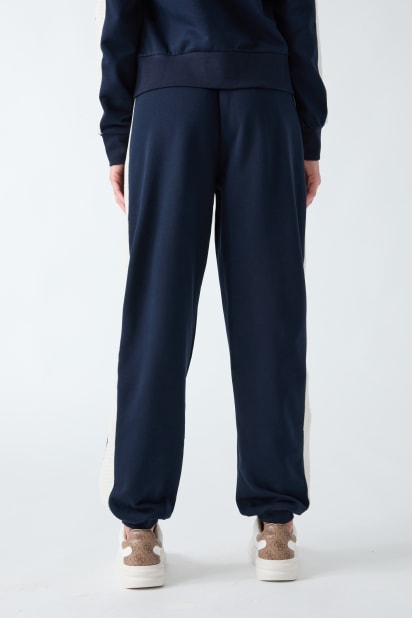 GUESS® Crocheted-band joggers