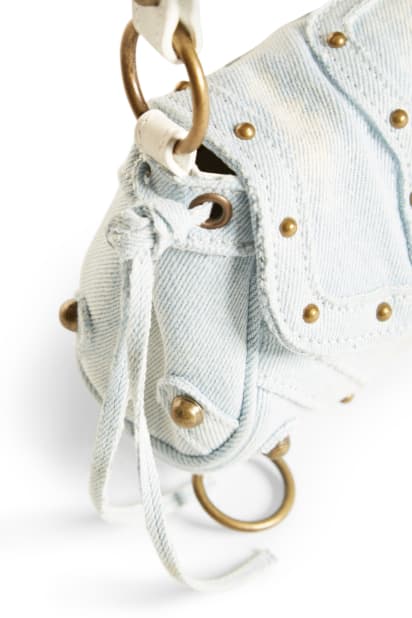 GUESS® Denim Mini Shoulder Bag