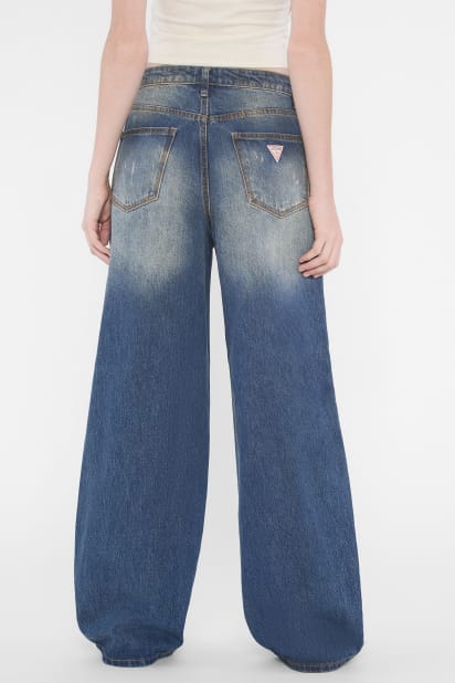 GUESS® GUESS Originals Double Pocket Wide-Leg Jeans
