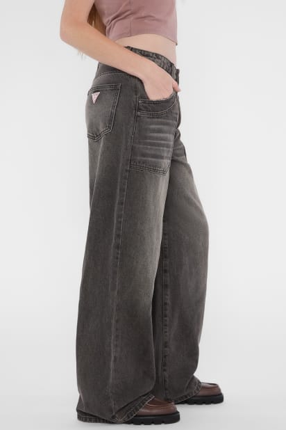 GUESS® GUESS Originals Double Pocket Wide-Leg Jeans