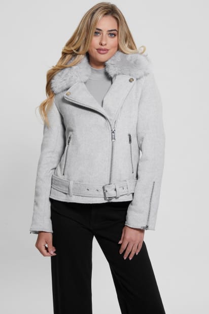 GUESS® Eco Nancy Wool-Blend Jacket