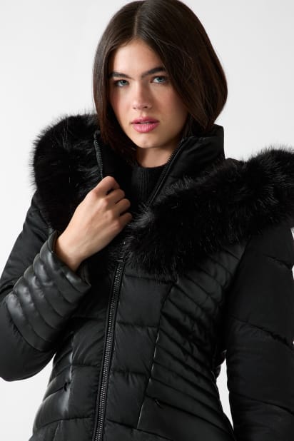 GUESS® Oxana Hooded Puffer Coat