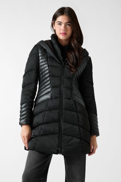 GUESS® Oxana Hooded Puffer Coat