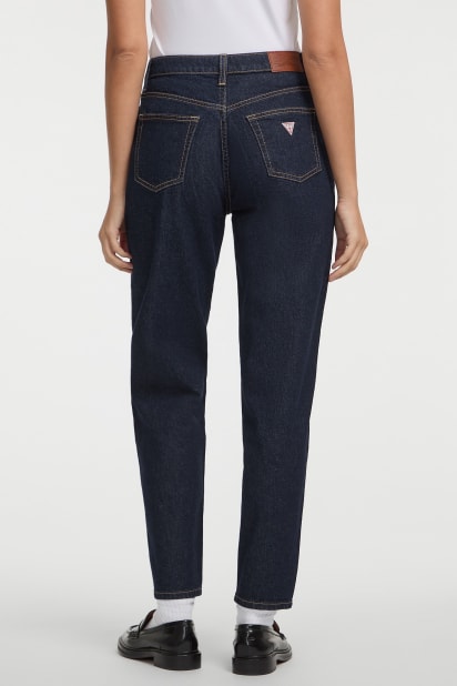 【ダークインディゴ(D4RW)】GUESS JEANS デニム ジーンズ(W)G06 Mom Jeans GUESS JEANS G06 Mom デニム ジーンズ | GUESS(ゲス) JAPAN 公式